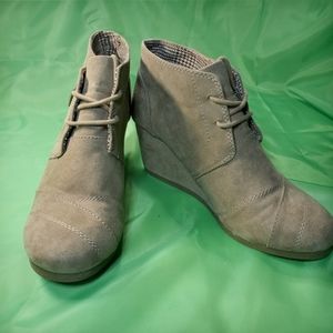 BONGO Ankle Boots Wedges Women's 7M